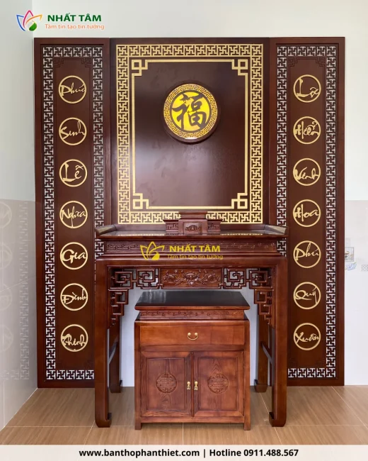 Những vật phẩm cần có trên bàn thờ Phật tại gia
